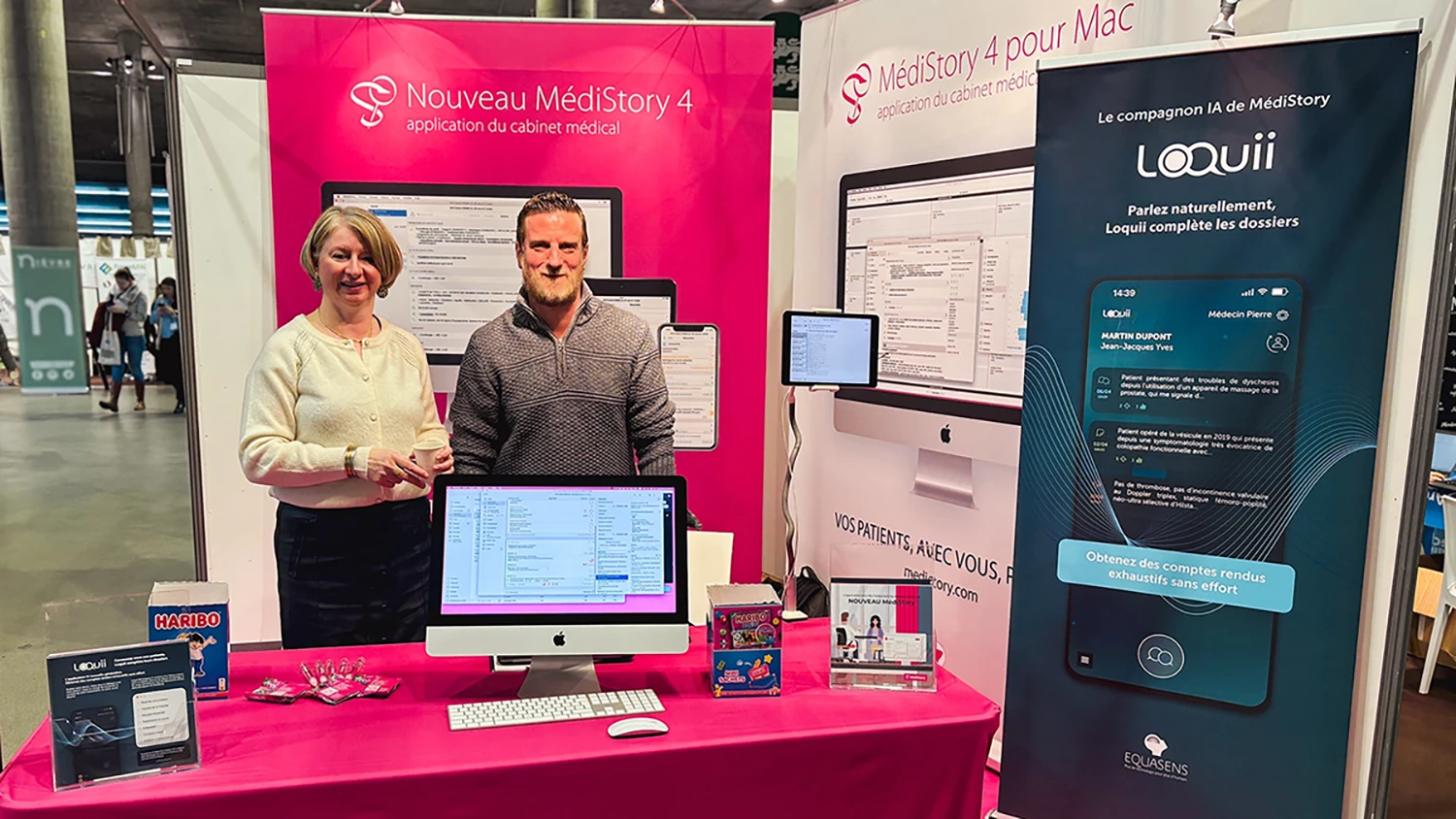 Experts MediStory sur le Stand de l'ISNAR à Lille