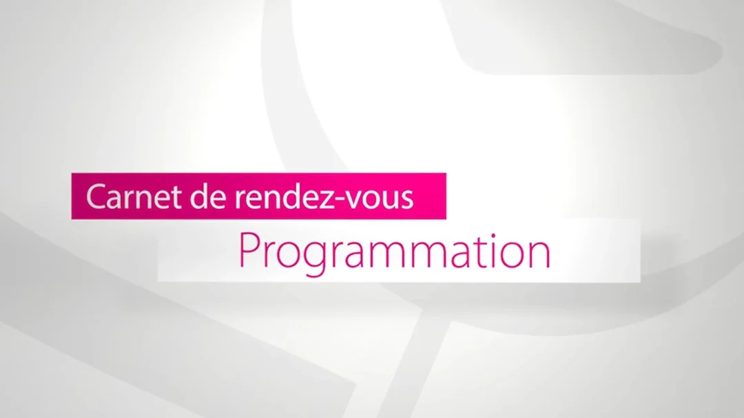 Programmer le carnet de rendez-vous