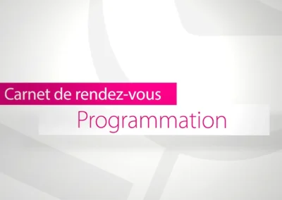 Programmer le carnet de rendez-vous