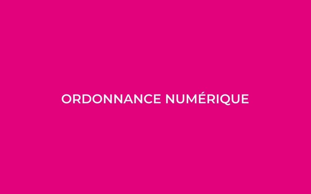 Ordonnance numérique