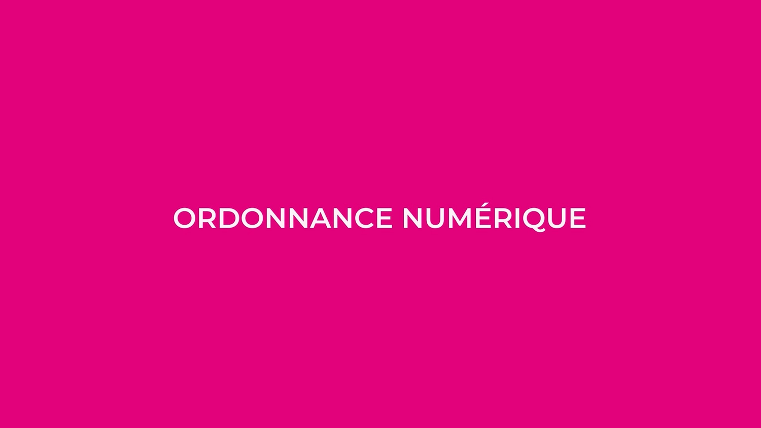 Vignette vidéo ordonnance numérique